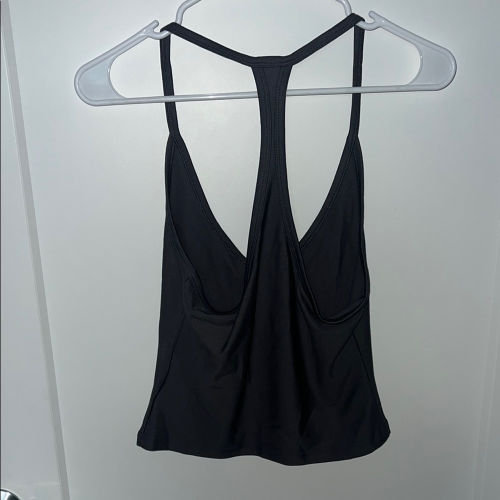Edikted Charcoal Gray Racerback Tank Top - Picture 3 of 3